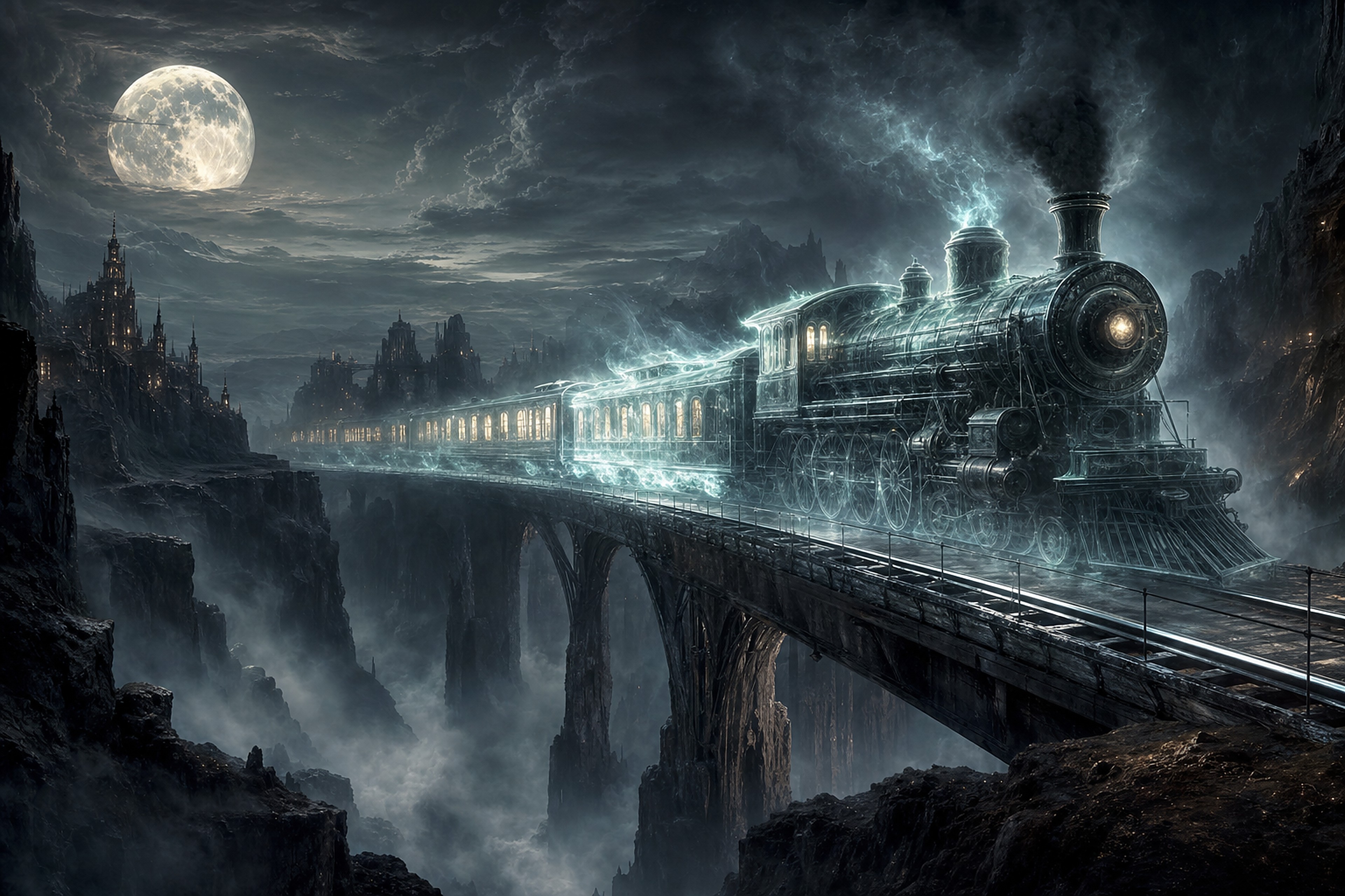 De Spooktrein — cinematische kaart
