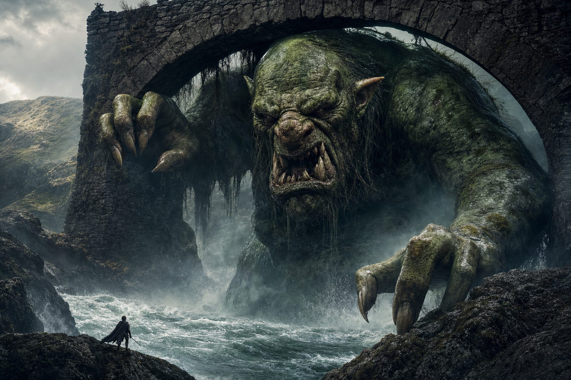 De Trollenbrug, cinematische kaart