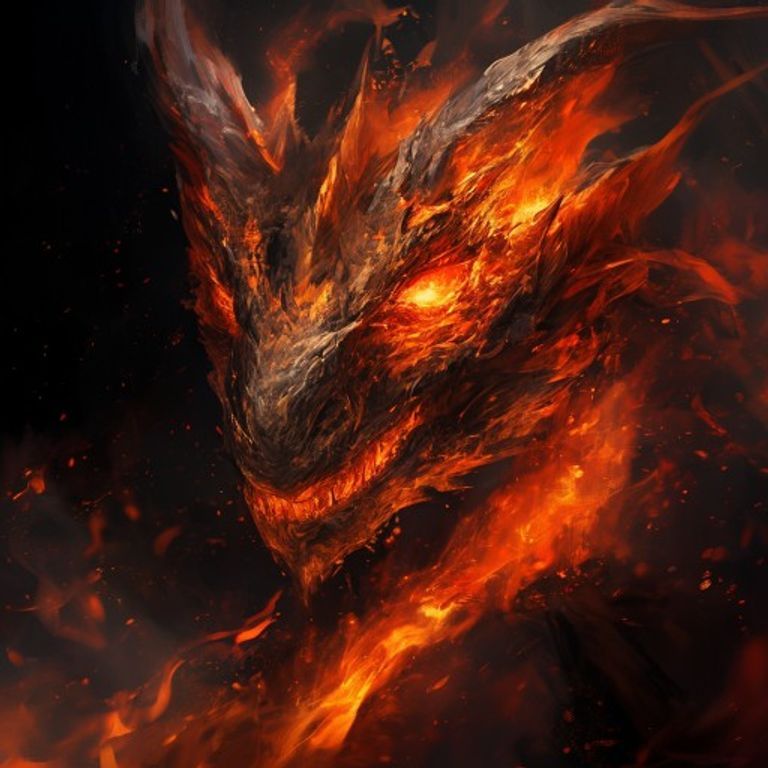 Ignaxa, the Wakened Flame-Dragon