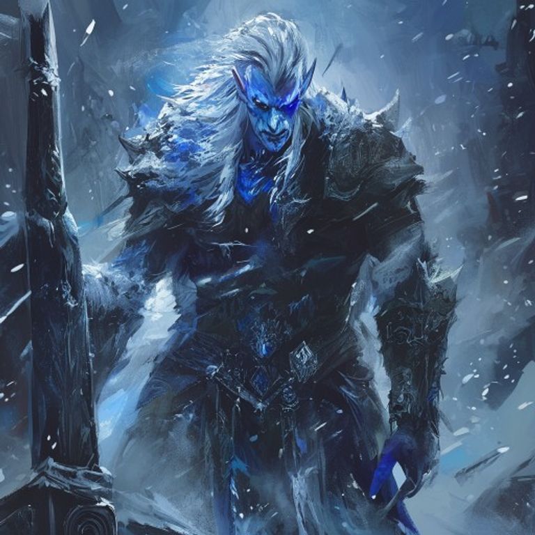 Frost Lord Haldric, the Reawakened