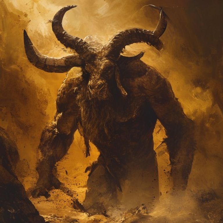 Asterikon, the Crowned Minotaur